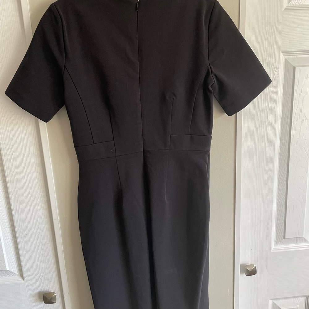 Ann Taylor Black Square Neck Dress - image 3